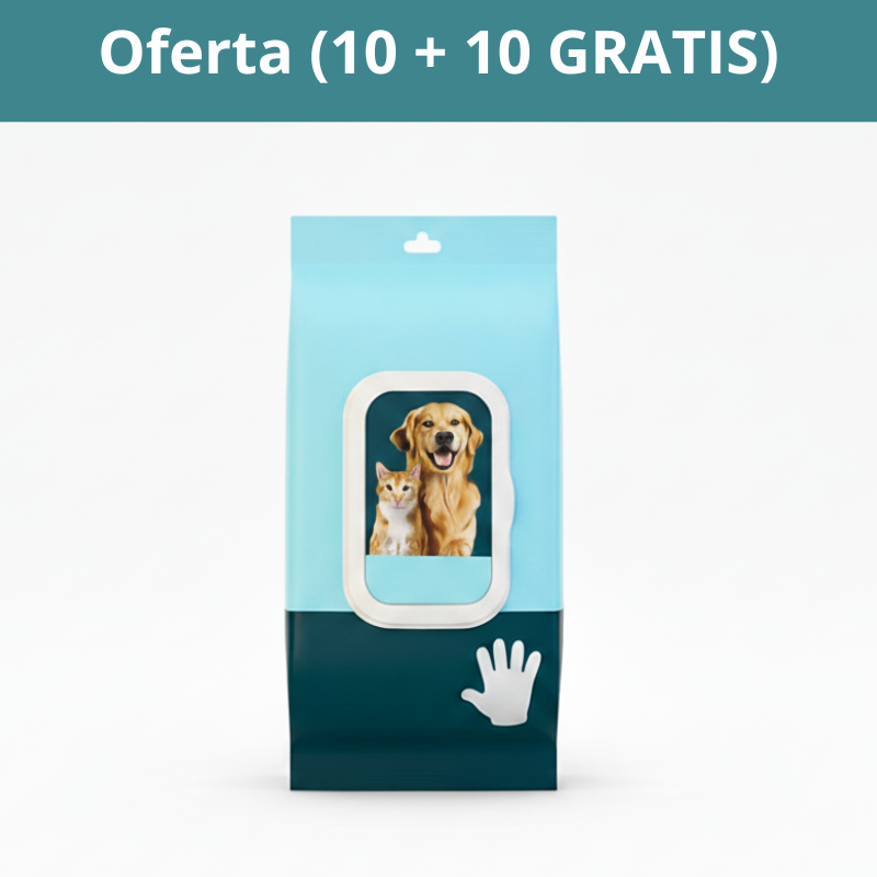 Guantes de limpieza para mascotas Emporium