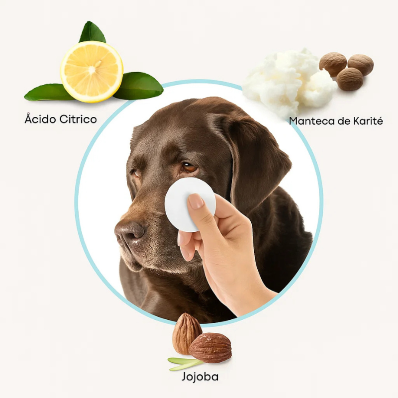 Toallitas de limpieza para ojos de mascotas