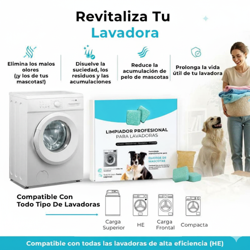 Limpiador de lavadoras Emporium Pro