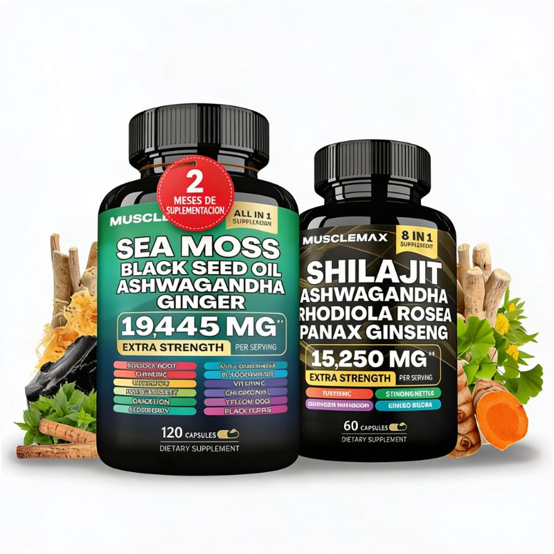 Pack de suplementos MuscleMax 20 en 1
