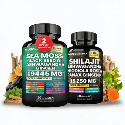 Pack de suplementos MuscleMax 20 en 1