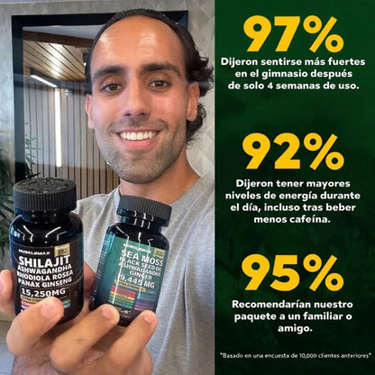 Pack de suplementos MuscleMax 20 en 1