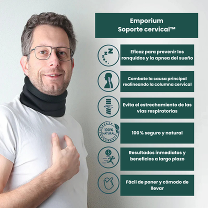 Soporte cervical™ – No vuelvas a roncar