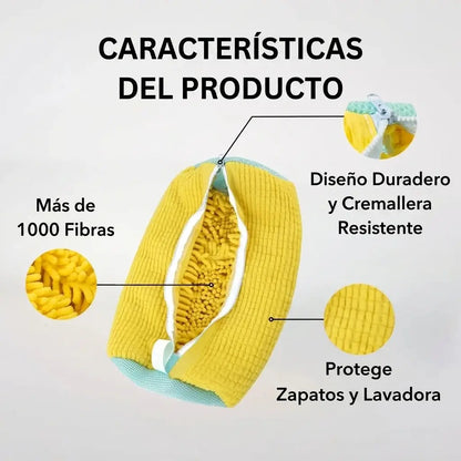 Bolsa Lava-Zapatillas Antidaños  Ideal para Deportivas de Marca